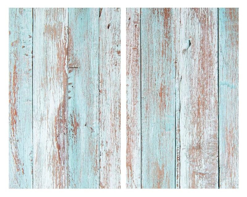 Allstar, podkładki kuchenne drewno, 2 szt., szkło, 52x30 cm