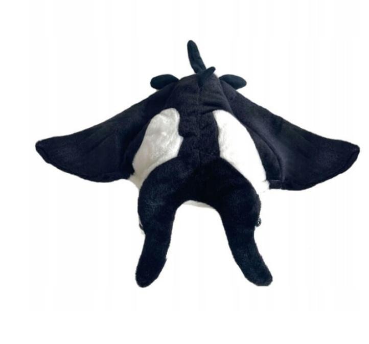 Beppe, Manta, maskotka, czarno-biała, 31 cm