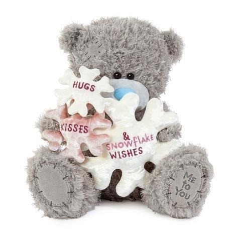 Carte Blanche, Greetings, maskotka, Miś Snowflake, 25 cm