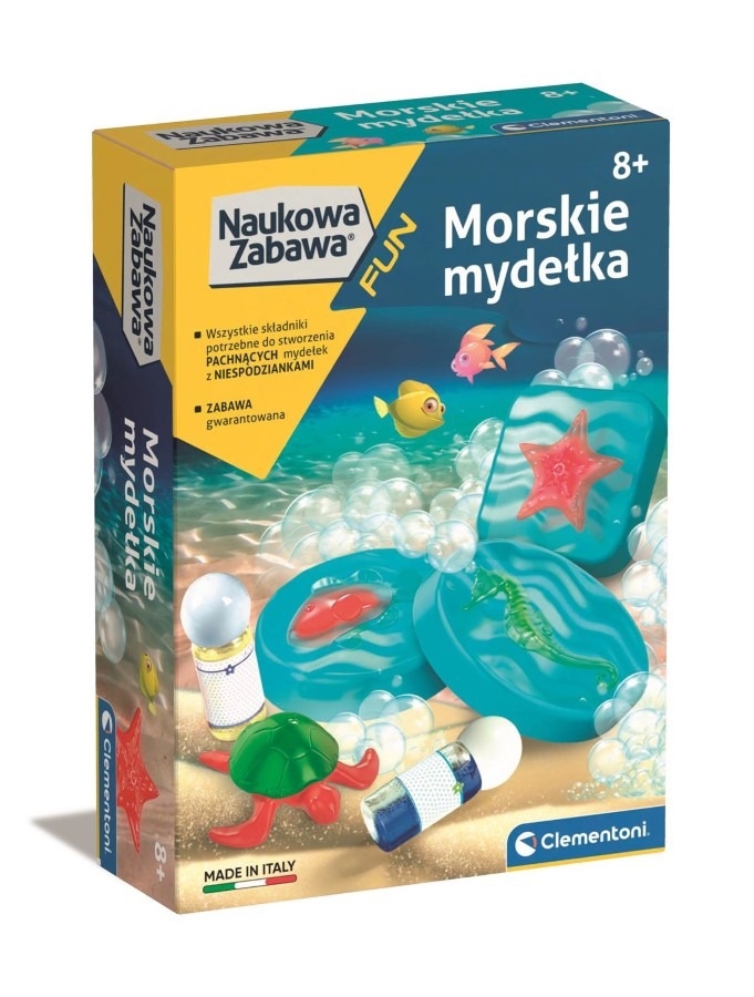 Clementoni, Naukowa zabawa, Morskie mydełka