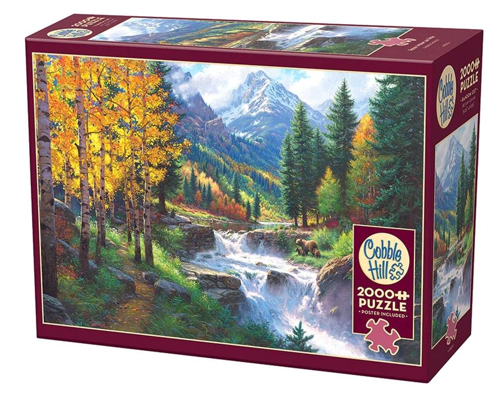 Cobble Hill, Góry Skaliste, Ameryka Północna, puzzle, 2000 elementów