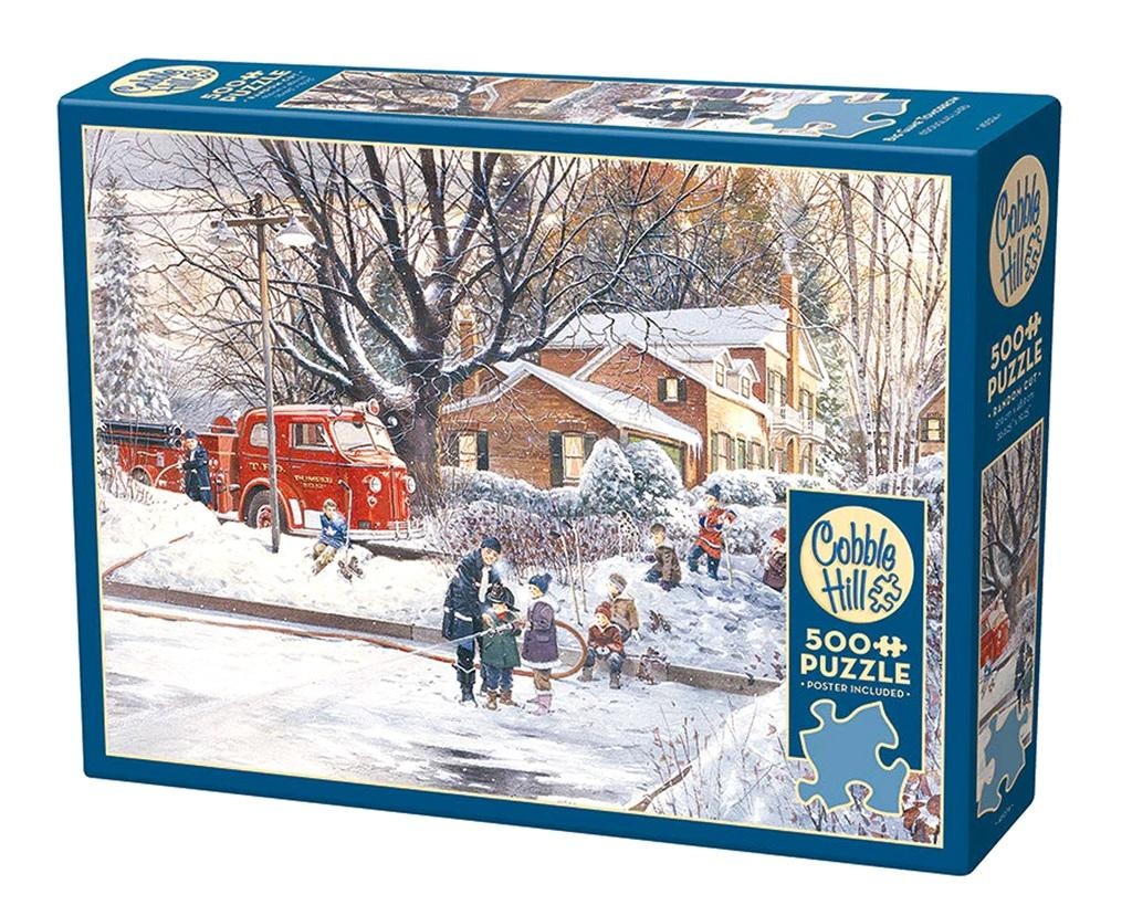 Cobble Hill, Przygotowania do meczu, puzzle, 500 elementów