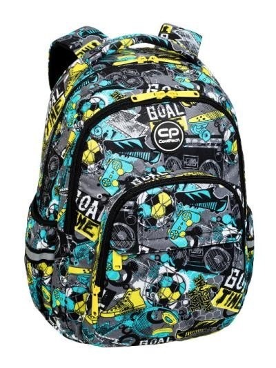 CoolPack, Basic Plus, plecak szkolny, 2-komorowy, Goal Time