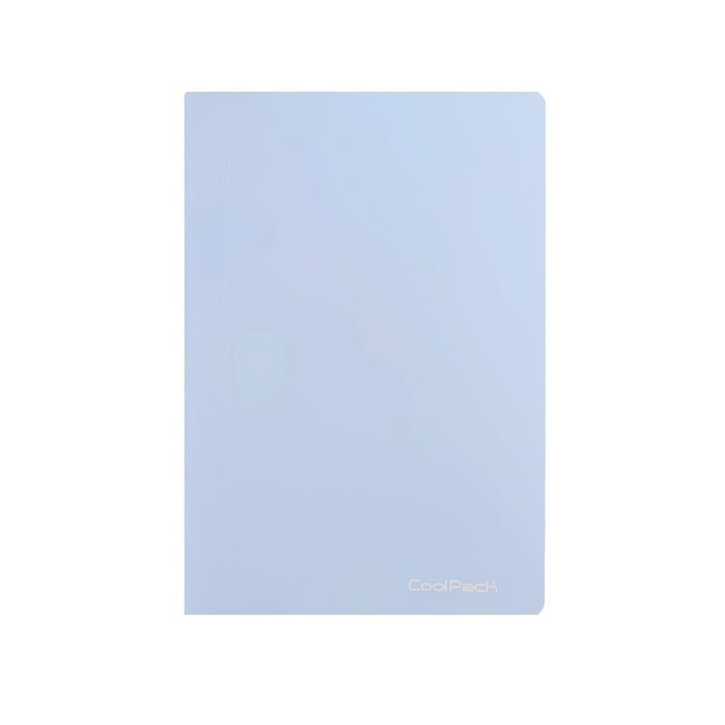 CoolPack, zeszyt A4, kratka, Pastel Powder, Blue