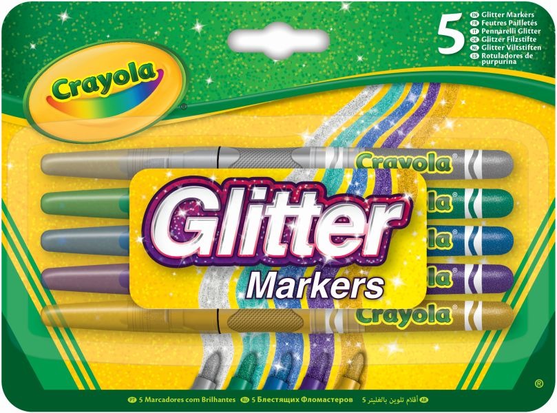 Crayola, Mini Kids, flamastry zmywalne, 8 szt. 