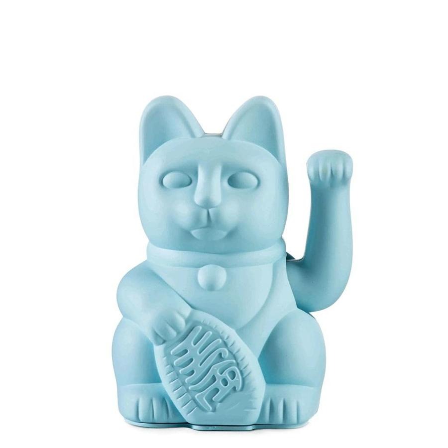 Donkey, Kot szczęścia, figurka, błękitny, 15 cm