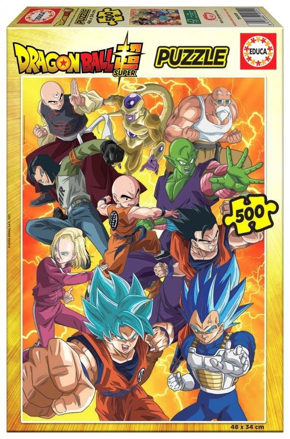 Educa, Dragon Ball Super, puzzle, 500 elementów
