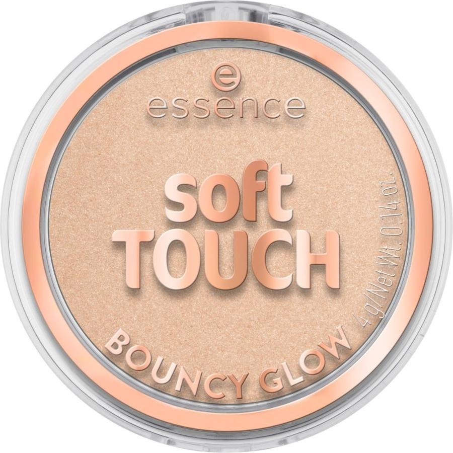 Essence, Soft Touch Bouncy Glow, rozświetlacz do twarzy, 10 Soft Glaze, 4g