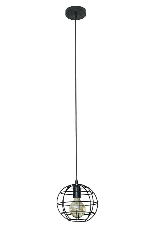 Eurofirany, lampa Lisa, 20x18 cm, czarny