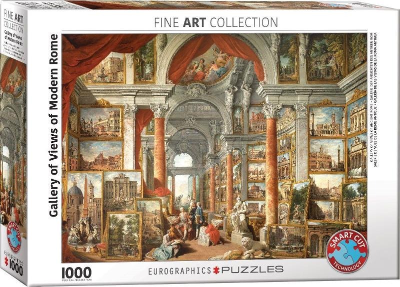 Eurographics, Gallery of Views of Modern Rome, puzzle, 1000 elementów
