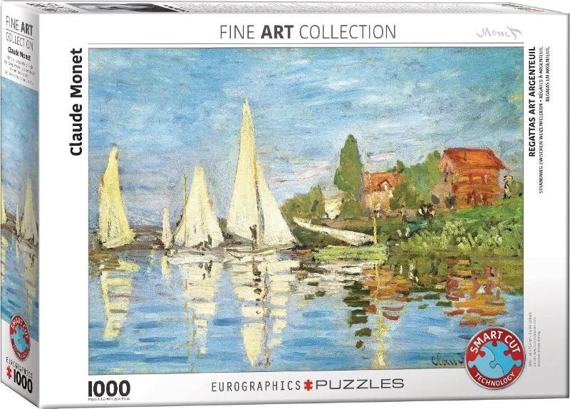 Eurographics, Regattas at Argenteui, puzzle, 1000 elementów