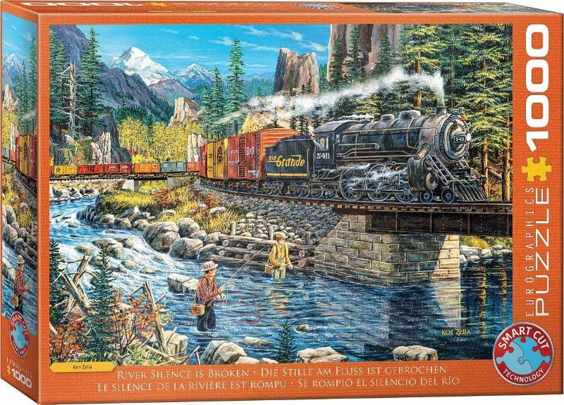 Eurographics, River Silence is Broken by Ken Zylla, puzzle, 1000 elementów