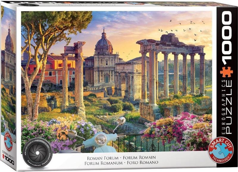 Eurographics, Roman Forum Rome Italy, puzzle, 1000 elementów