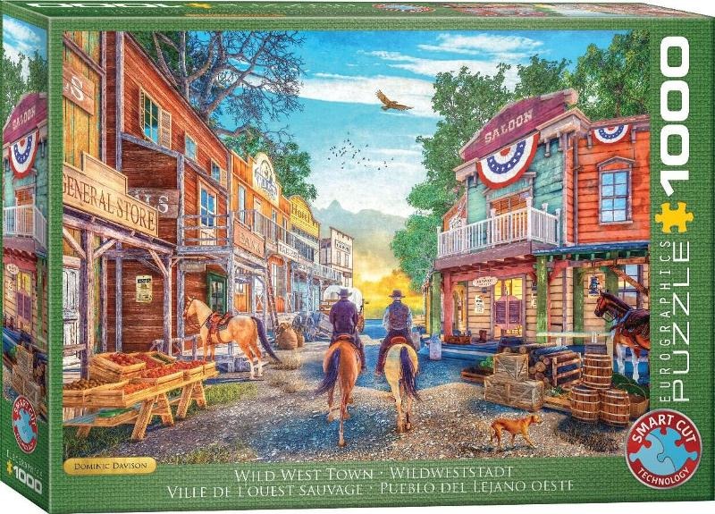 Eurographics, Wild West Country by D.Davison, puzzle, 1000 elementów