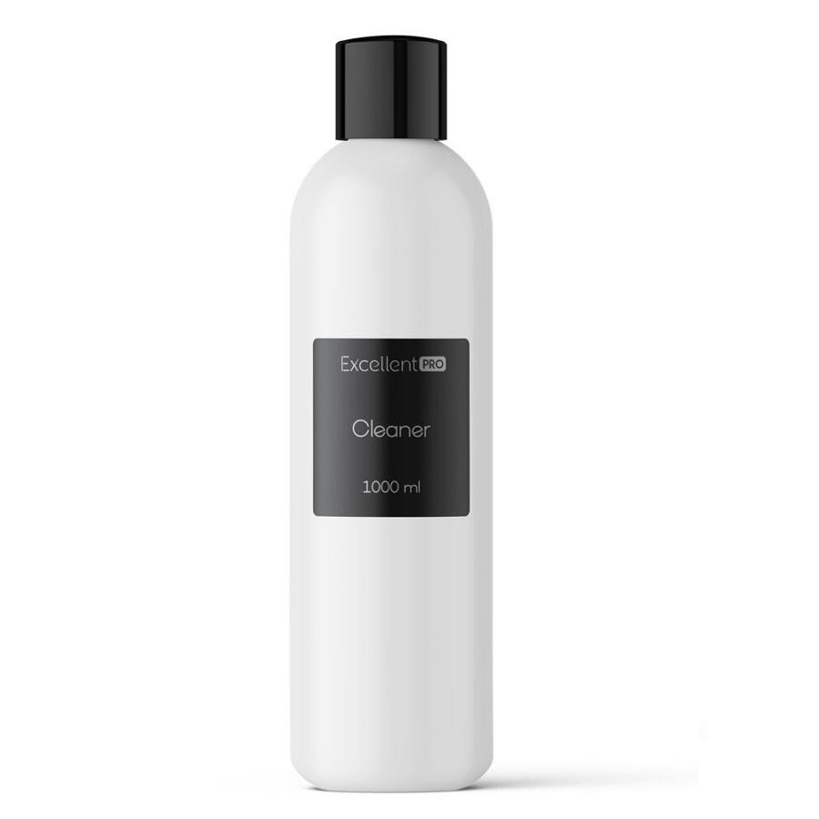Excellent PRO, Cleaner, preparat do odtłuszczania i oczyszczenia płytki paznokcia, 1000 ml