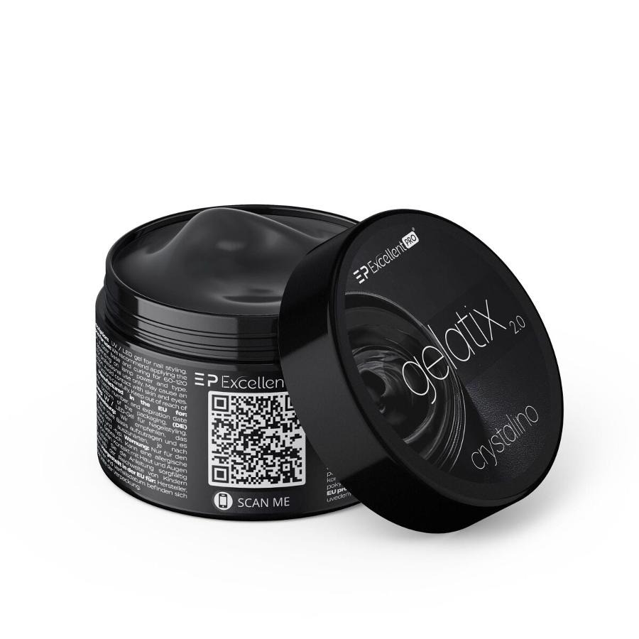 Excellent PRO, Gelatix 2.0, żel budujący, Crystalino, 50g