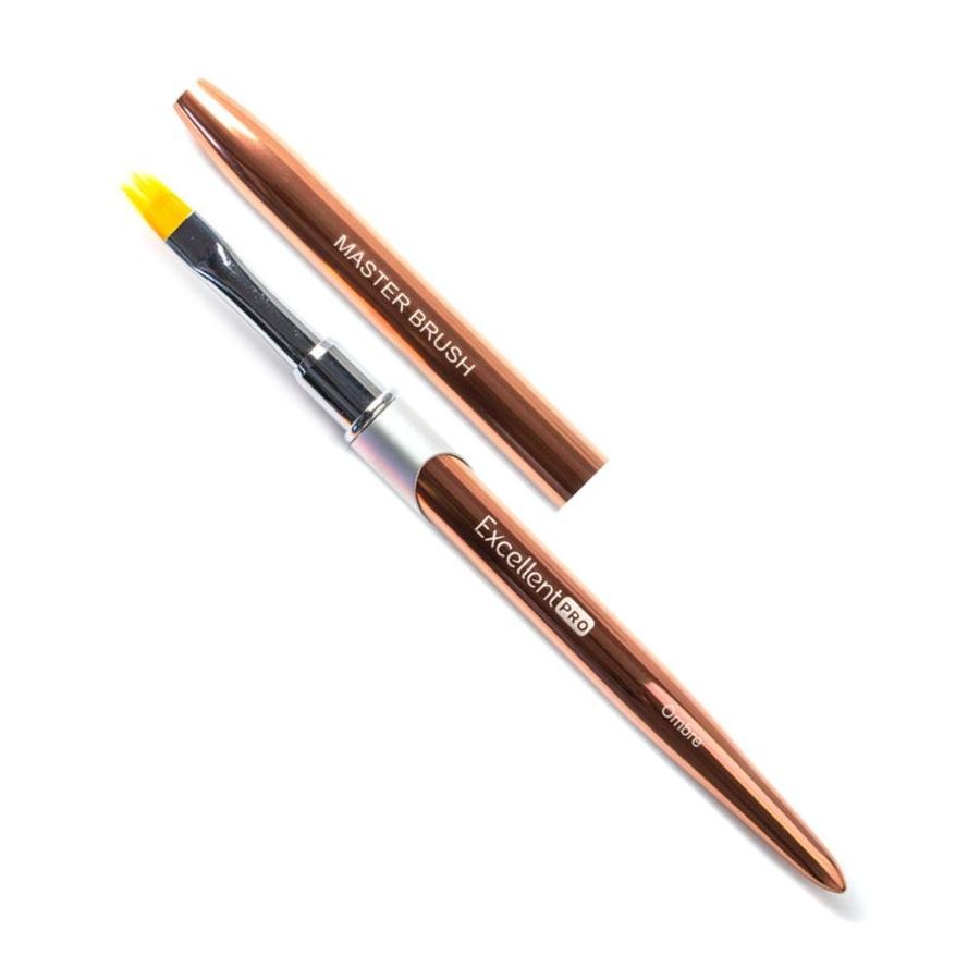 Excellent PRO, Master Brush, pędzelek do ombre, Rose Gold