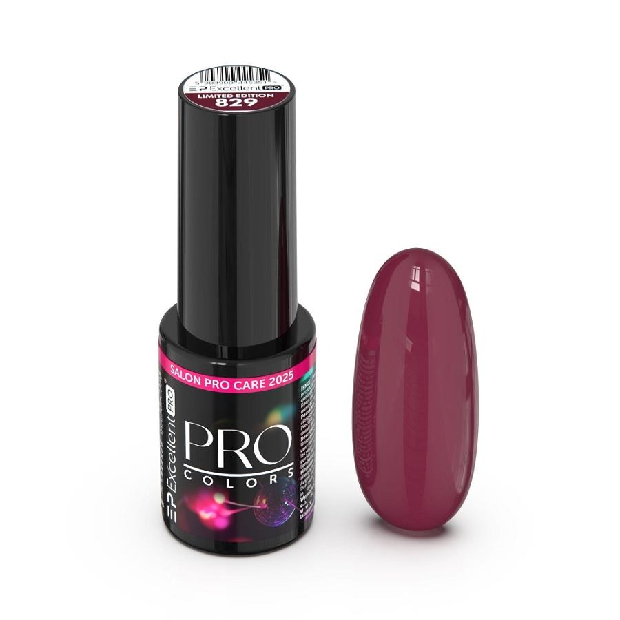 Excellent PRO, Pro Color Limited, lakier hybrydowy, 829, 7g