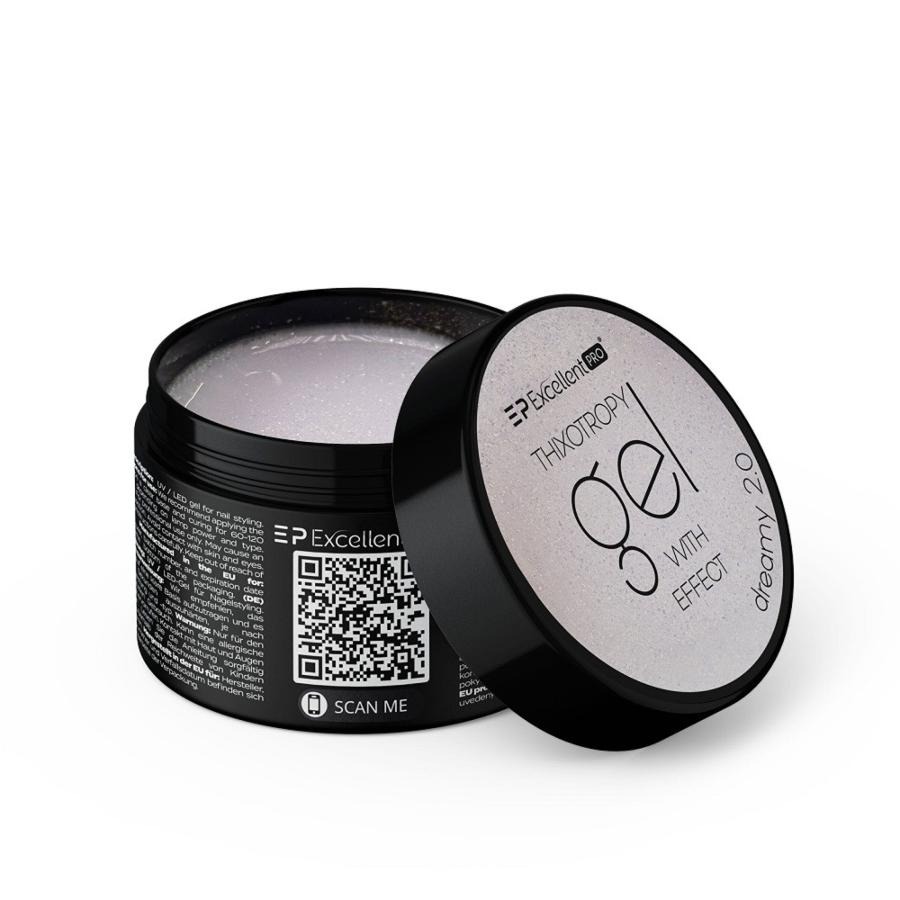 Excellent PRO, Thixotropy Gel With Effect, żel budujący, Dreamy 2.0, 15g