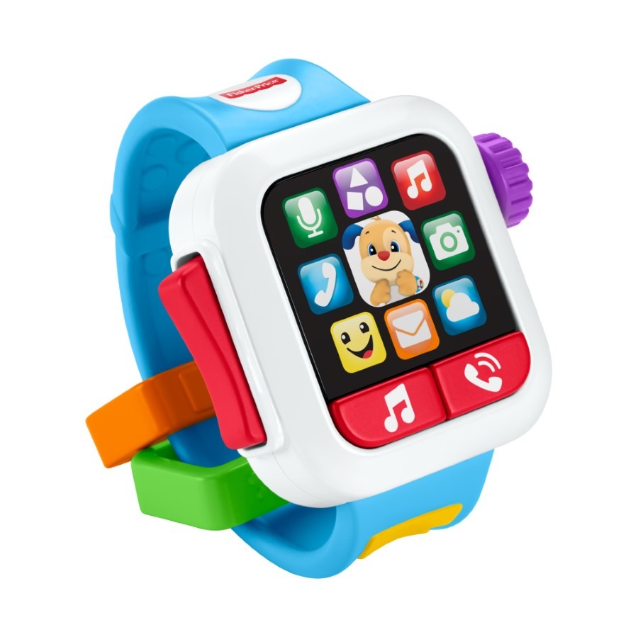 Fisher-Price, Smartwatch Szczeniaczka „Czas na naukę, edukacyjna zabawka niemowlęca