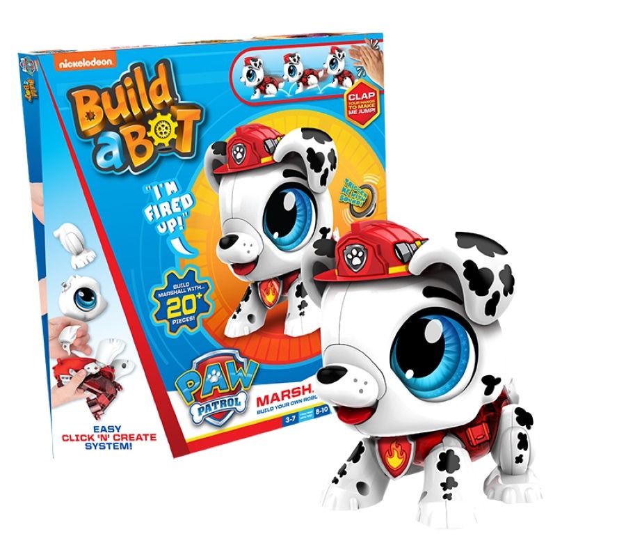 Goliath, Build a Bot, Paw Patrol, Marshall, zbuduj bota