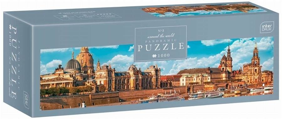 Interdruk, Around The World 3, puzzle panorama, 1000 elementów