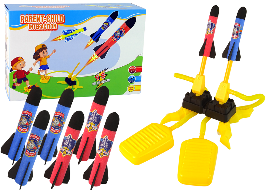 Lean Toys, wyrzutnia rakiet piankowych