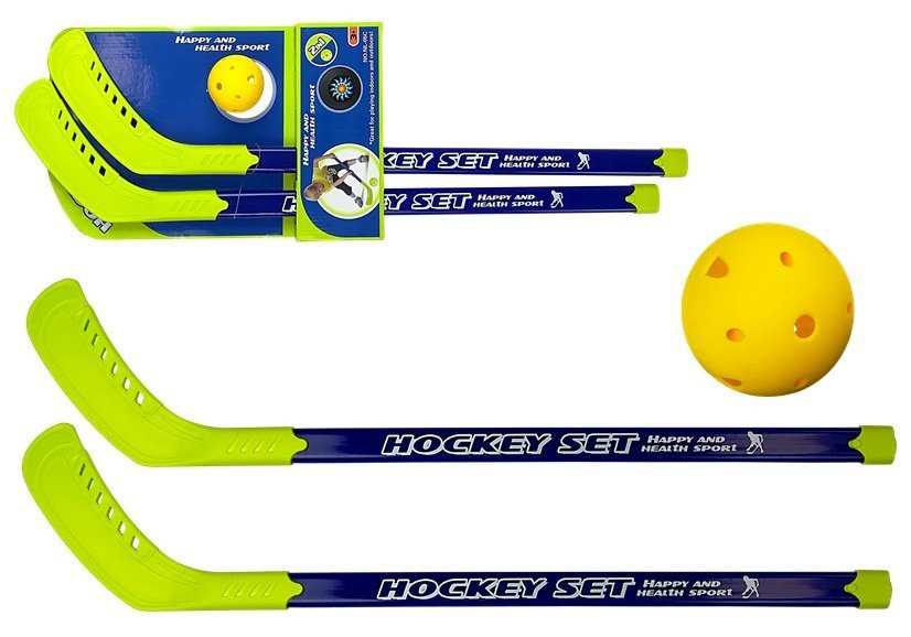 Lean Toys, zestaw do unihokeja, zielony