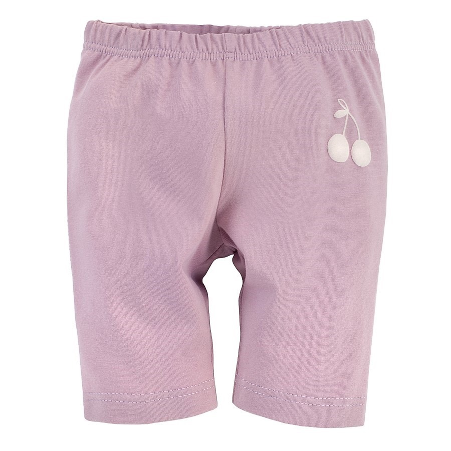 Legginsy dziewczęce 3/4, różowe, Pinokio