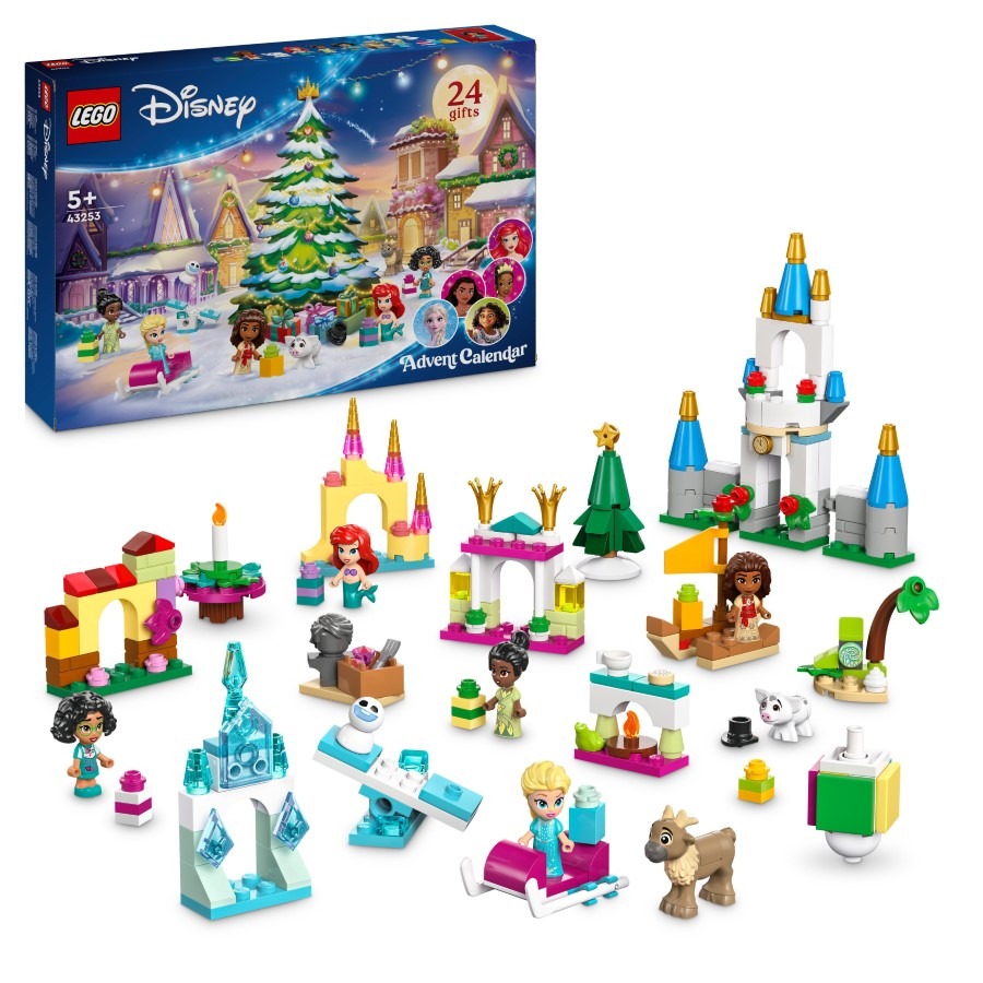 LEGO Disney Princess, Kalendarz adwentowy na 2024 rok, 43253 - smyk.com