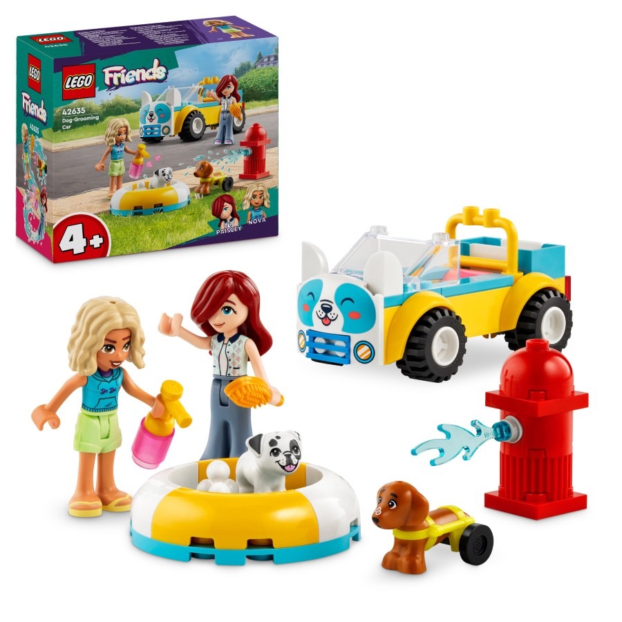 LEGO Friends, Samochód do pielęgnacji psów, 42635