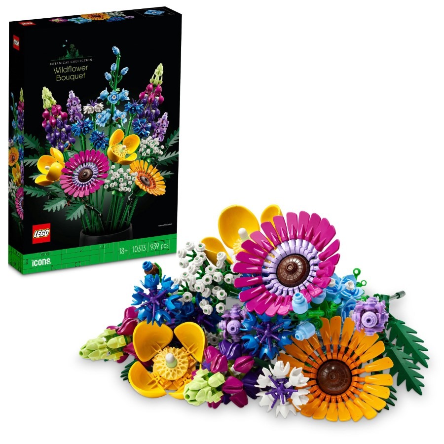 LEGO® Icons Bukiet z polnych kwiatów (10313)