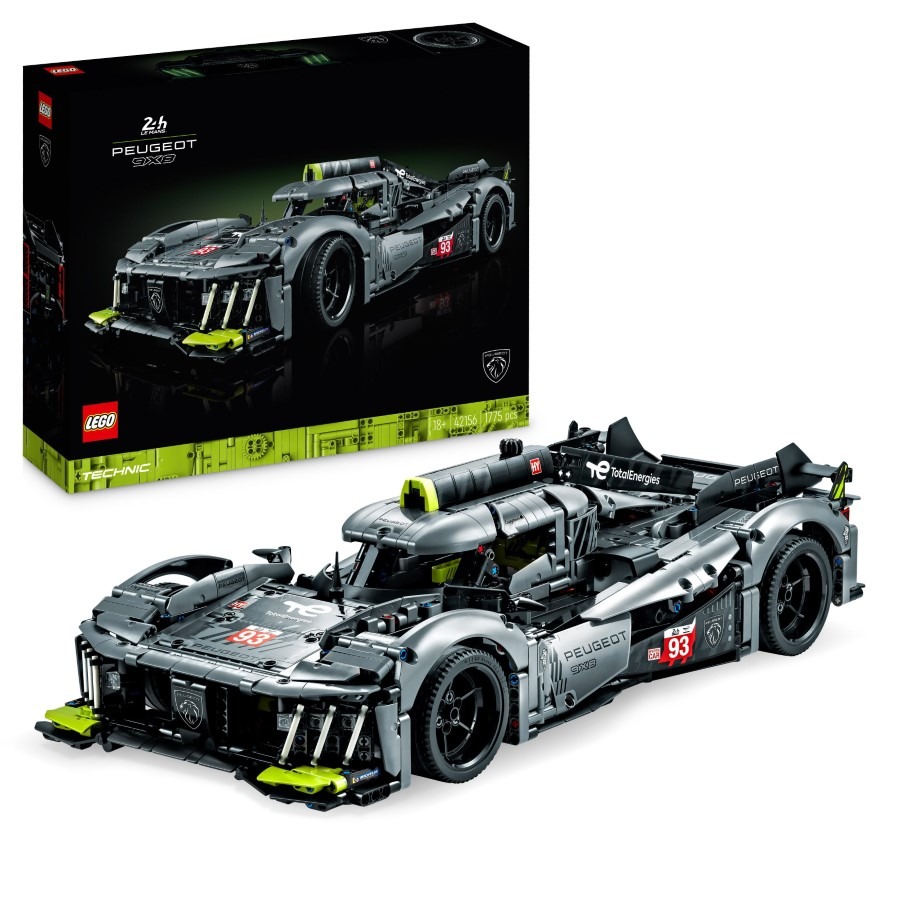 LEGO® Technic™ Peugot 9X8 24H Le Mans Hybrid Hypercar (42156)