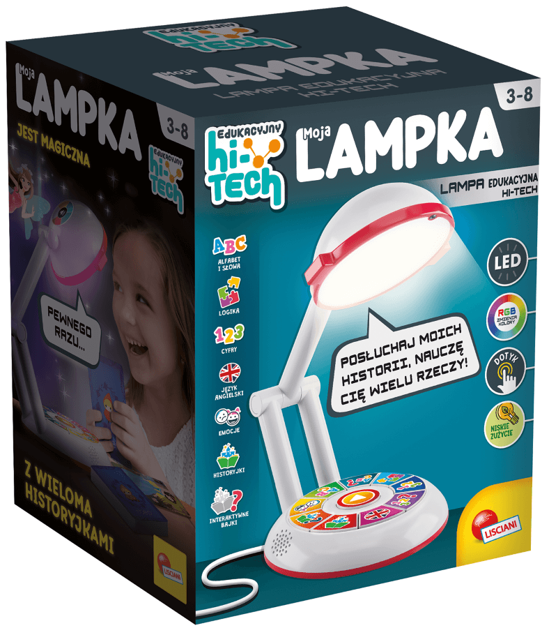 Lisciani, Hi-tech, Moja Lampka edukacyjna