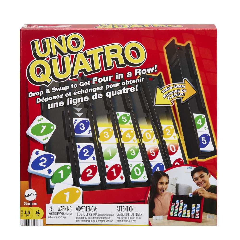 Mattel, UNO Quatro, gra towarzyska