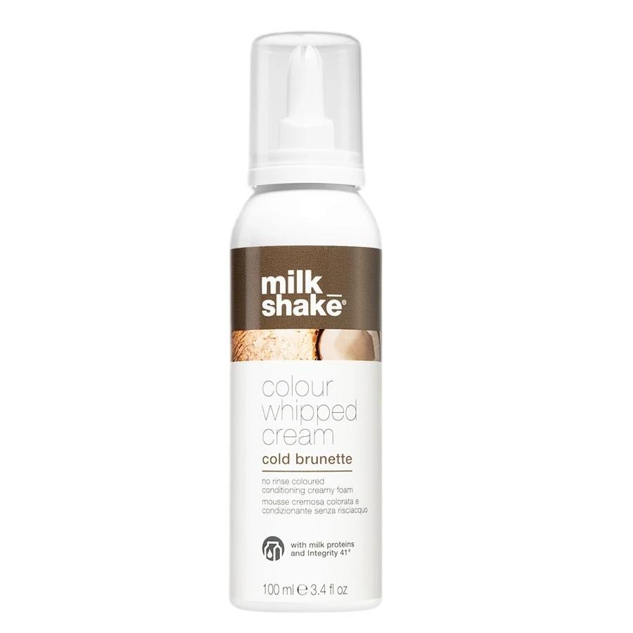 Milk Shake, Colour Whipped Cream, pianka koloryzująca do włosów, Zimny Brunatny, 100 ml