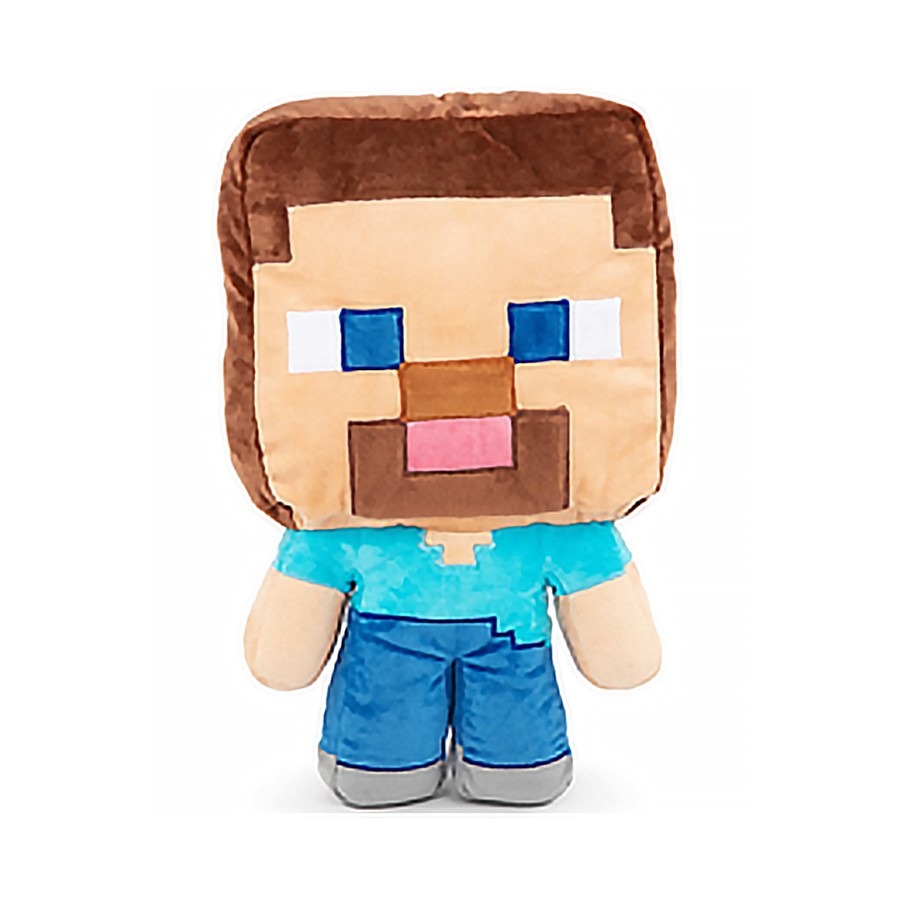 Minecraft, Steve, poduszka, 40 cm