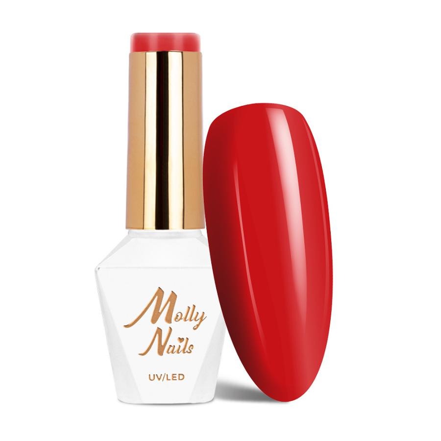 Molly Nails, Hearts & Kisses, lakier hybrydowy, 196, 8g
