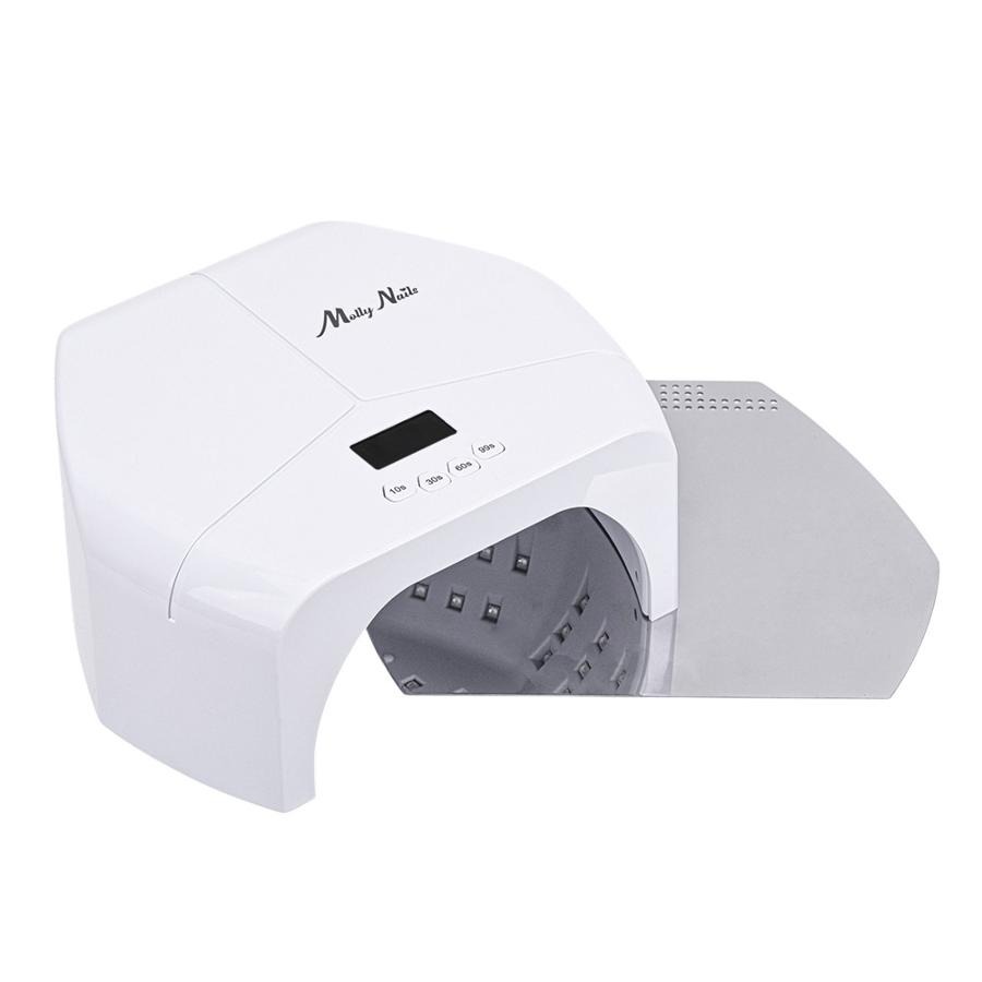 Molly Nails, lampa do paznokci, UV/LED, 298W, biała, BQ-L8