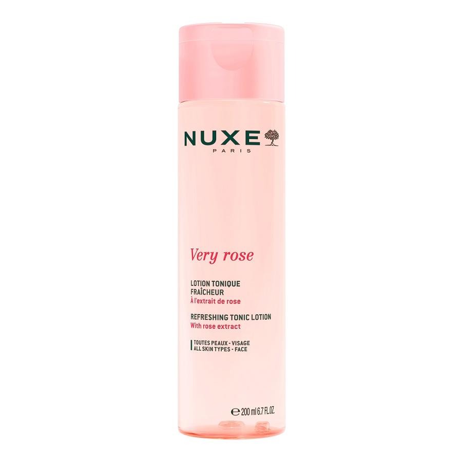 Nuxe, Very Rose, odświeżający tonik do twarzy, 200 ml