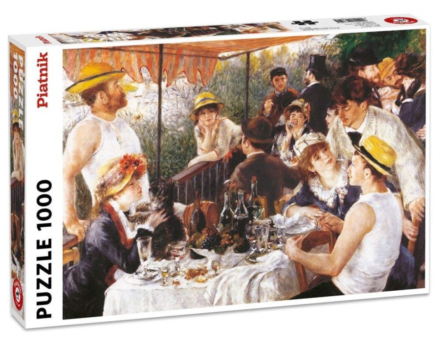 Piatnik, Renoir: Śniadanie wioślarzy, puzzle, 1000 elementów