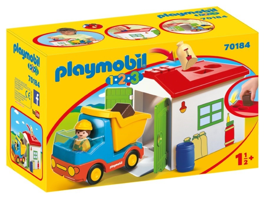 Gare playmobil 123 - 6683 - Playmobil
