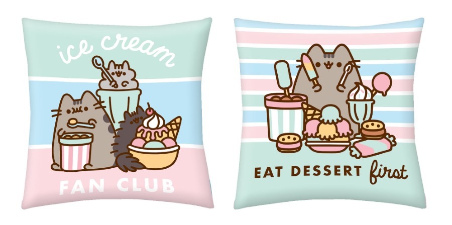 Pusheen, poduszka dekoracyjna, 40 cm