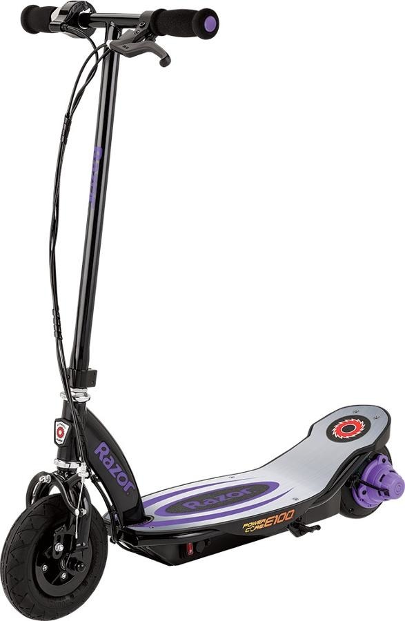 Razor, E100 Powercore, hulajnoga elektryczna, purple