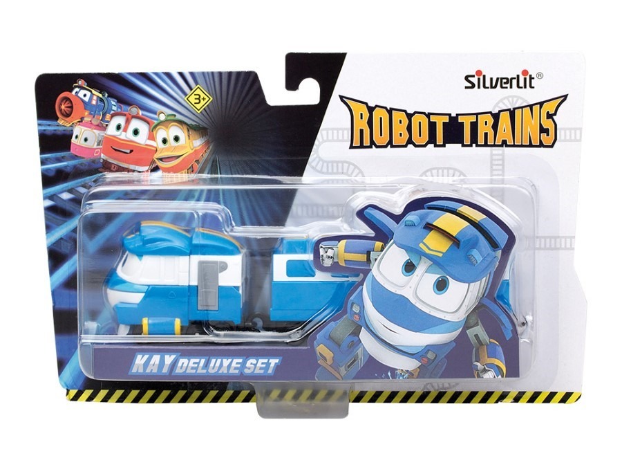 silverlit robot trains