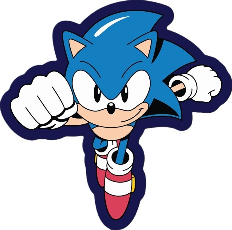 Sonic, poduszka, 40 cm