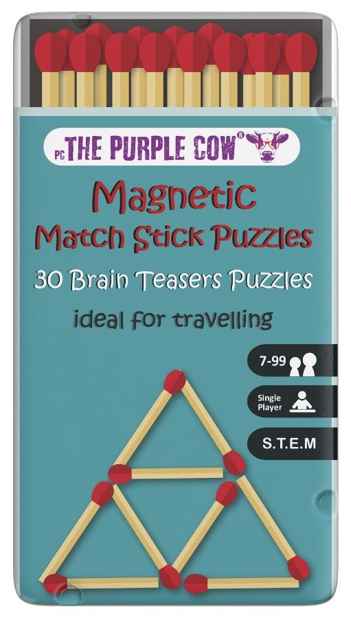 The Purple Cow, podróżna gra magnetyczna, Łamigłówki z zapałkami
