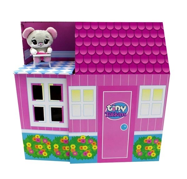 Tiny Tukkins, domek delux, zestaw z maskotkami