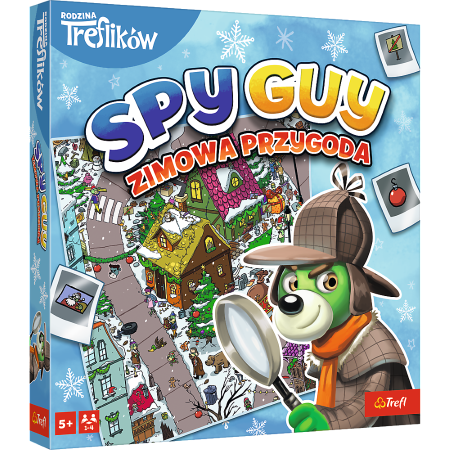 Trefl, Rodzina Treflików, Spy Guy Zimowa Przygoda, gra familijna