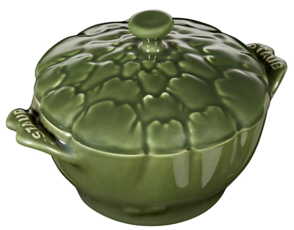 Zwilling, Mini Cocotte, ceramiczny okrągły karczoch, Staub, zielony, 470 ml